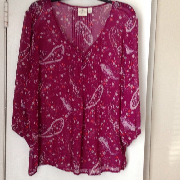 Plus size blouse SOLD