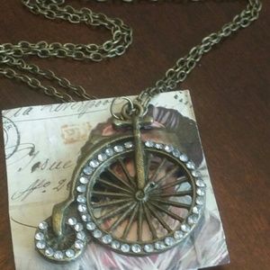 Tricycle Glam 13in necklace
