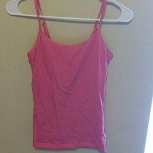 Pink tank top