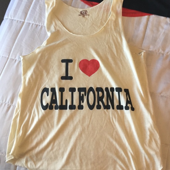 I love Cali tank