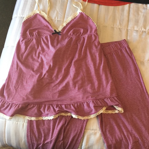 Red PJ set