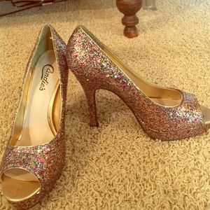 Candie's Peeptoe Pumps