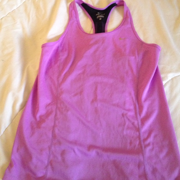 Nike Dri-Fit purple tank top