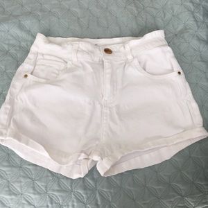High waist shorts