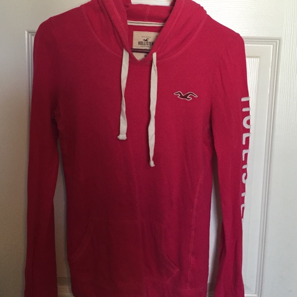 Pink Hollister sweater
