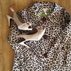 Leopard print jacket