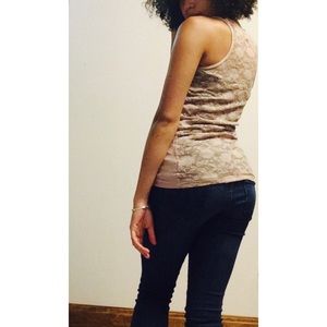 American Eagle Outfitters Lace Tank
