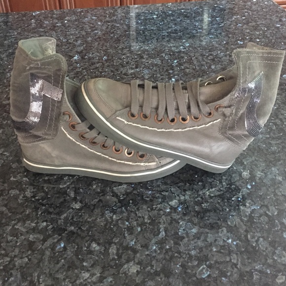 True Religion hi too sequence shoes.