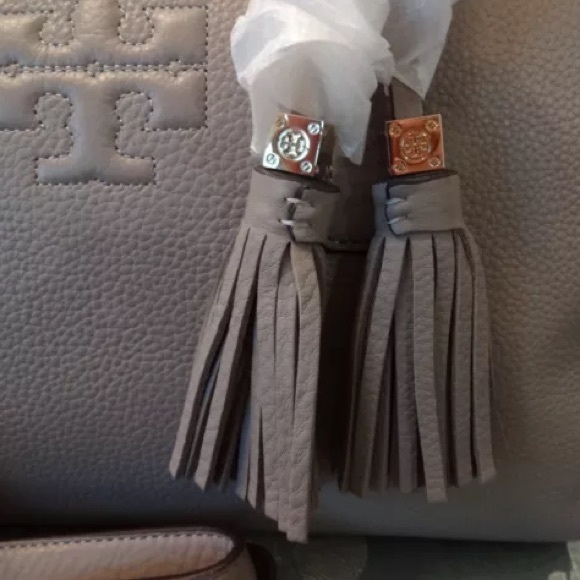 NWT Tory Burch Thea Zip Satchel in Duststorm - Picture 3 of 4
