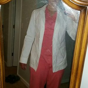 White Greys Anatomy Scrub Jacket