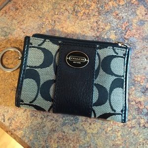 Coach key chain/coin purse