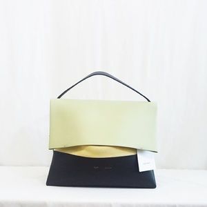 Celine All Soft Leather Shoulder Bag