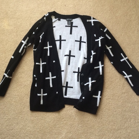 Cross Long Sweater/Cardigan