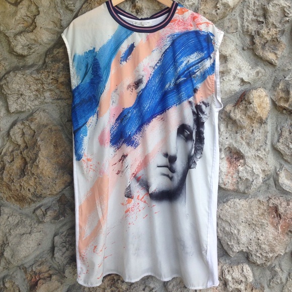Zara shirt dress