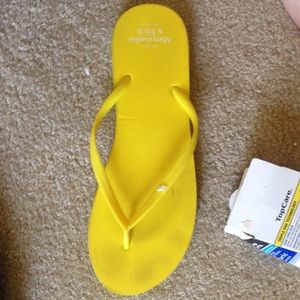 Abercrombie and Fitch flip flops