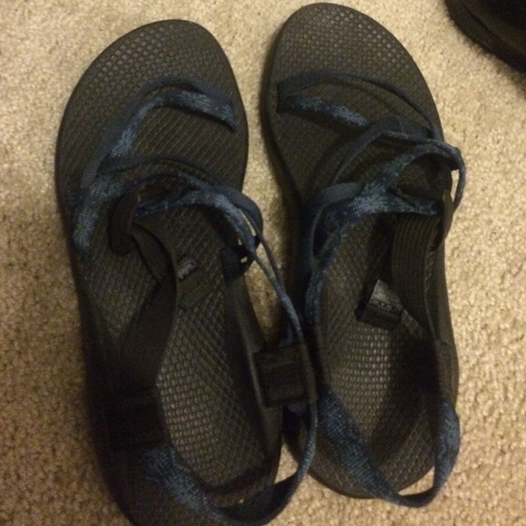 Chaco Shoes - Blue chacos. Double strap. Women's 9.