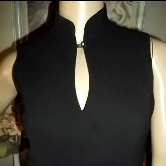 Tahari size 2 black dress - Picture 2 of 2