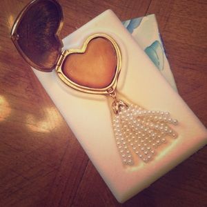 Estee Lauder Beautiful Perfume Gold Heart compact