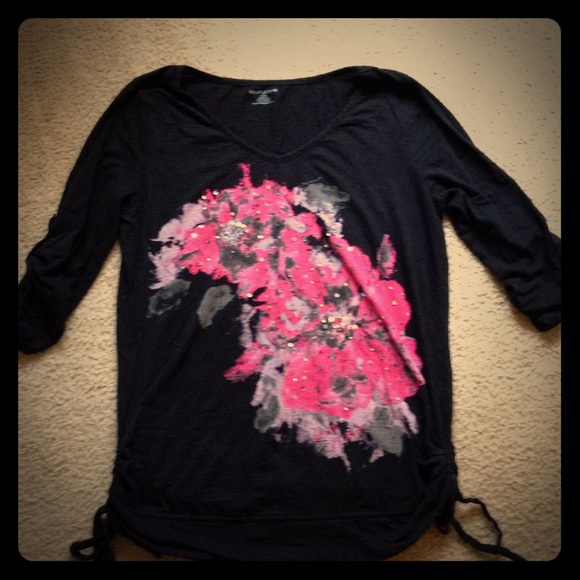 Spring time fantasy floral top