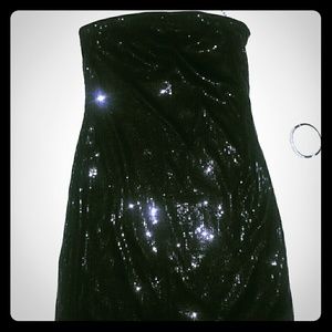 Sparkling little black dress NWT