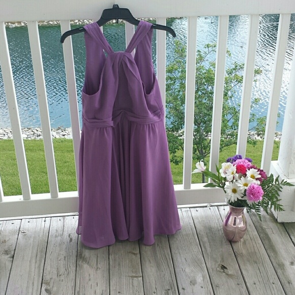 David's Bridal bridesmaid dress