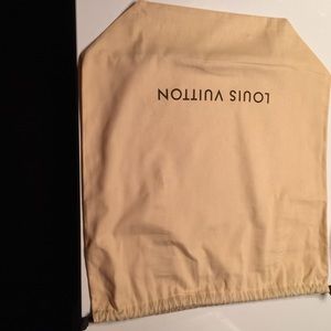 100% Auth Louis Vuitton Drawstring GM dust bag