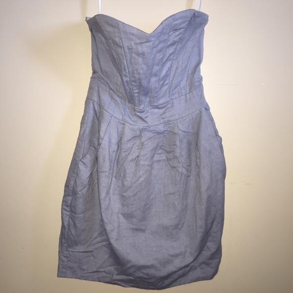 H&M | Haltered Jean Dress