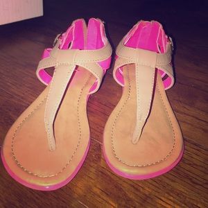 Kenneth Cole Reaction Girls Size 12 Sandals