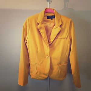 Mustard Yellow Blazer