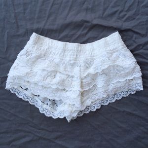 A&F Frilly Shorts