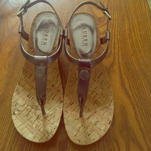 Lauren Ralph Lauren Reeta Wedge Sandal