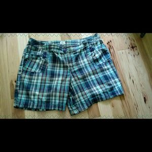 Plaid Shorts