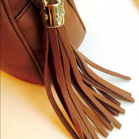 NWT Authentic Gucci Soho Mocha Leather Chain Bag - Picture 3 of 4