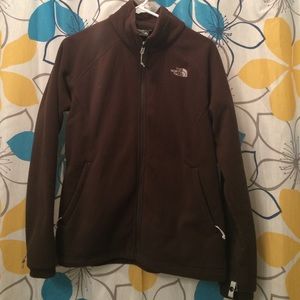 Brown Fleece North Face