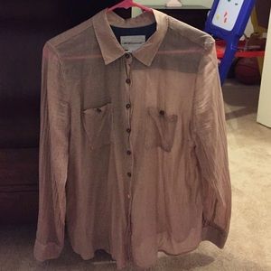Button up blouse.