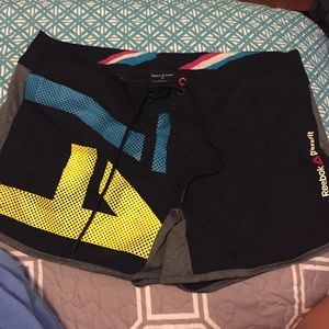 Crossfit reebok shorts navy blue women