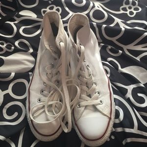 White high top Converse