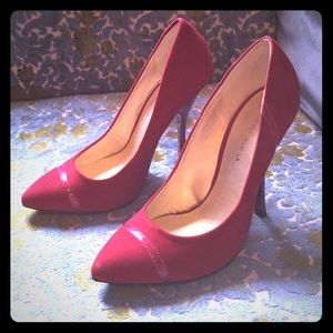 Red Velvet Stilettos