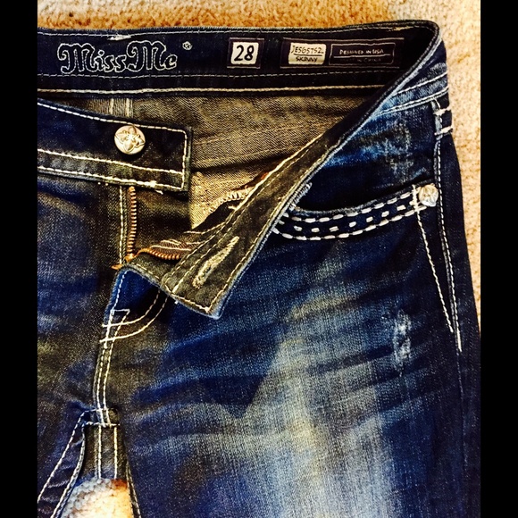 MISS ME JEANS "28X33" EXCELLENT CONDITION - Picture 3 of 4
