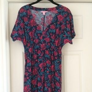 Lilly Pulitzer tropical fish coverup