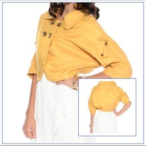NWT cute crop jacket/top