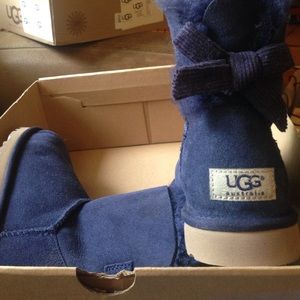 W mini Bailey bow corduroy