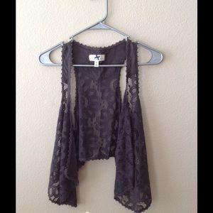 Lace vest