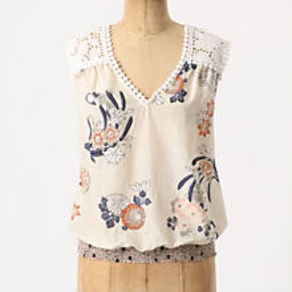 Anthropologie Field Biology Blouse