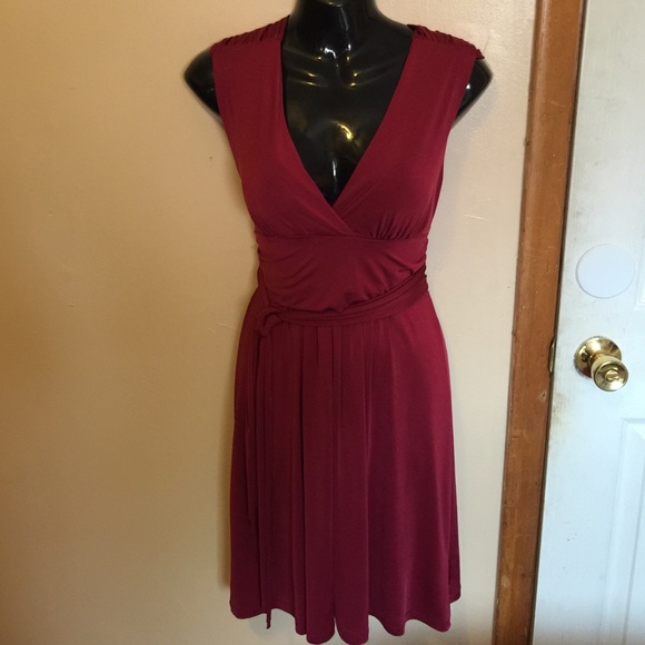 Maroon Dress