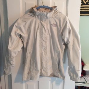 The North Face rain coat