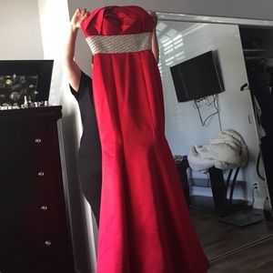 Jovani red dress