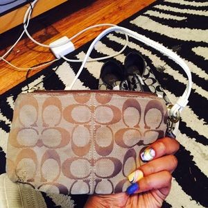 Coach wristlet