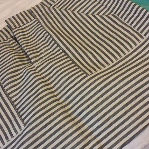 NWT MADEWELL STRIPED POCKET SKIRT - Picture 2 of 4