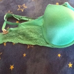 34c aerie turquoise push-up bra